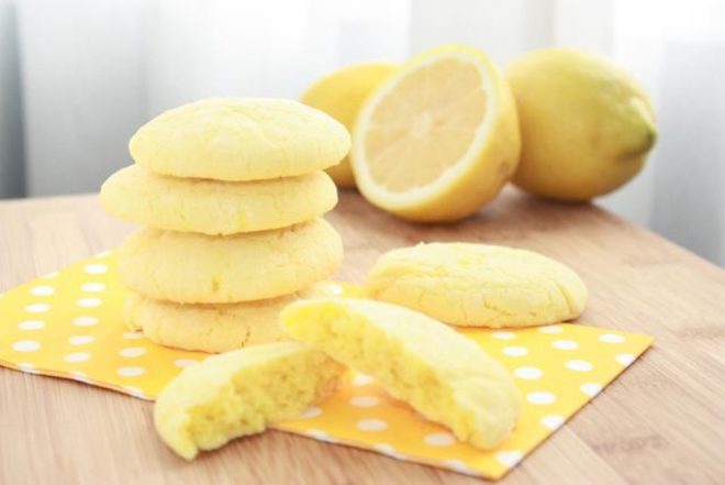 Мягкое домашнее лимонное печенье!