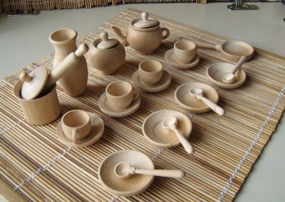 Экопосуда - посуда из натуральных материалов: деревянная экологичная посуда