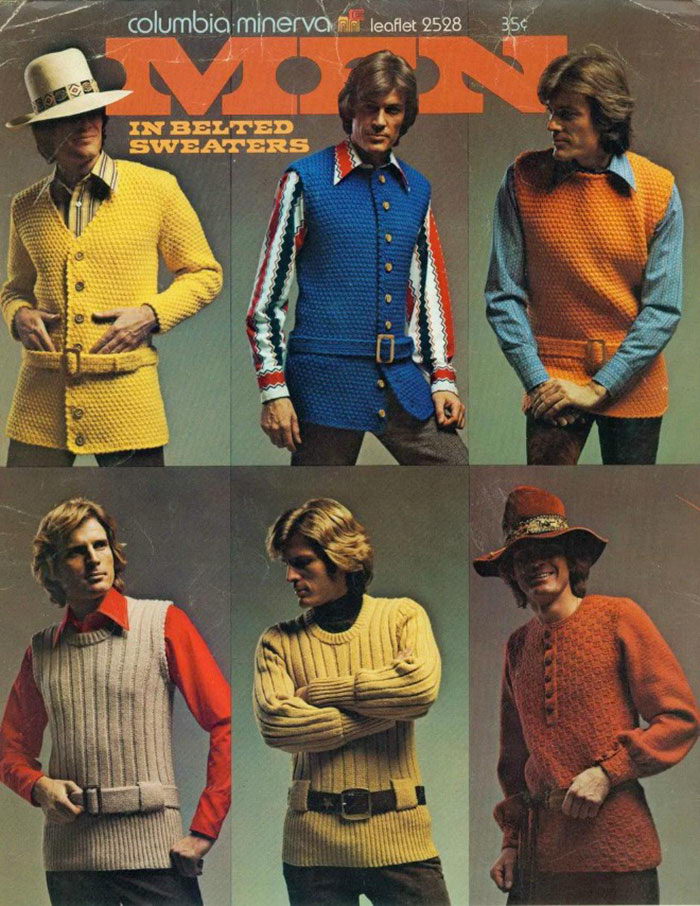 Суровая и беспощадная мужская мода 1970-х годов