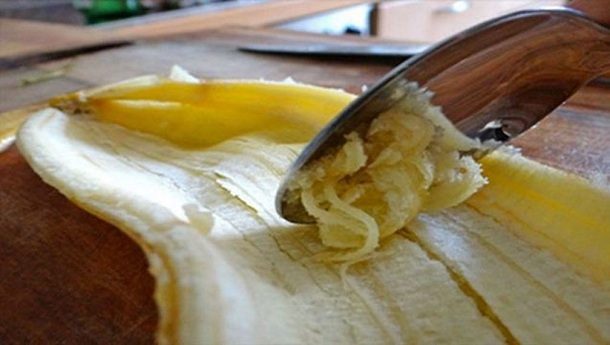 польза банановой кожуры