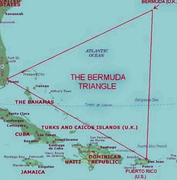 Снимки из космоса показали какие тайны скрывает Бермудский треугольник