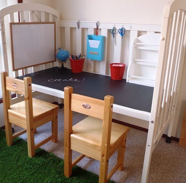 recycle-old-cot-into-a-craft-or-work-spot-for-your-kids_1480343874-e1480582989577
