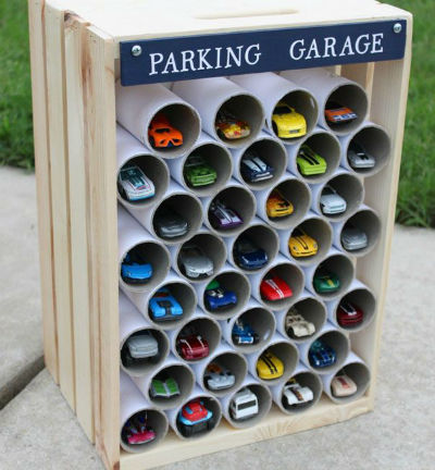 use-toilet-paper-rolls-to-create-a-garage-for-toy-cars_1480344563-e1480582370169-1