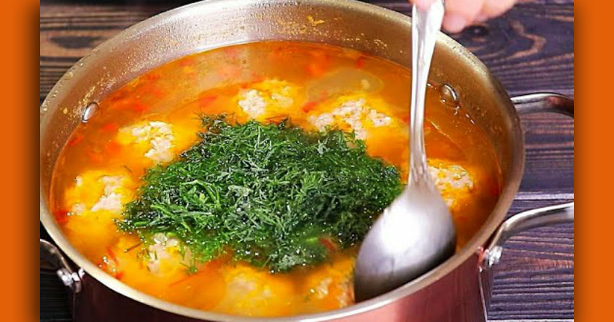 Суп с фрикадельками по советскому рецепту: быстро и сытно